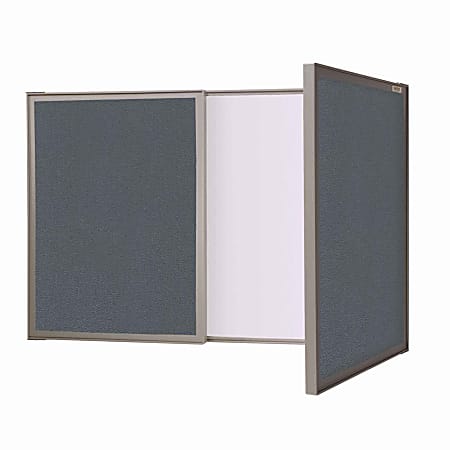 Ghent VisuALL PC Fabric Non-Magnetic Bulletin Board, 24"