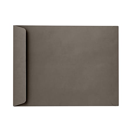 LUX Open-End Envelopes, 6" x 9", Peel & Press Closure, Smoke Gray, Pack Of 250