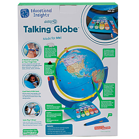 Geosafari talking globe hotsell
