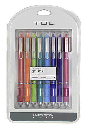 NEW TUL GL Series Metallic Ink Gel Pens Package 8-Set Pack Limited Edition 