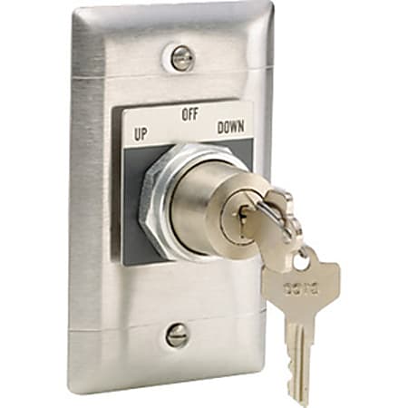 Draper SP-KSM-3-Position Key Switch (Momentary) - Key Switch