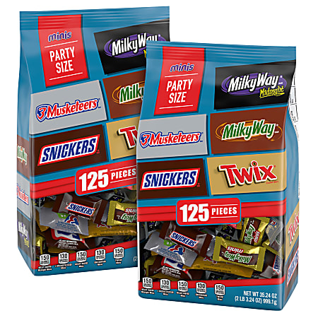 M Ms Fun Size Variety Mix 85.23 Oz Bag - Office Depot