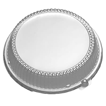 CaterLuxe® High Dome Plate Lids, 10-1/4", Clear, Pack