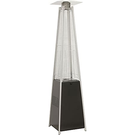 Hanover 12310 Watts Propane Patio Heater, 84"H x 7.25"W, Black