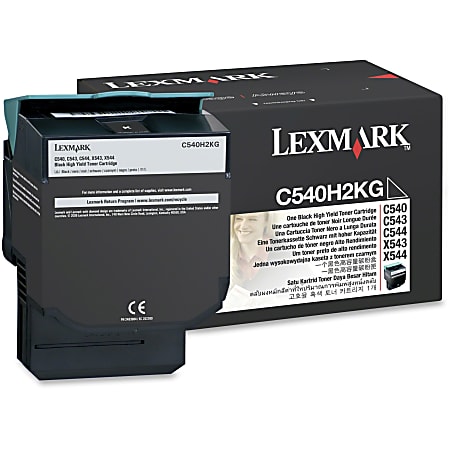 Lexmark Original Toner Cartridge - Laser - 2500 Pages - Black - 1 Each