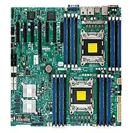 Supermicro X9DRH-7TF Server Motherboard - Intel Chipset - Socket R LGA-2011 - Retail Pack