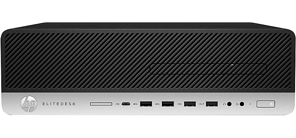 HP EliteDesk 800G5 SFF Refurbished Desktop PC, Intel® Core™ i7, 16GB Memory, 512GB Solid State Drive, Windows® 10 Pro