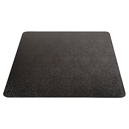 Deflecto Chair Mat For Industrial Carpet, Rectangular, 36" x 48", Black