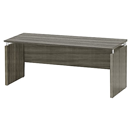 Mayline® Medina 72"W Computer Desk Credenza, Gray