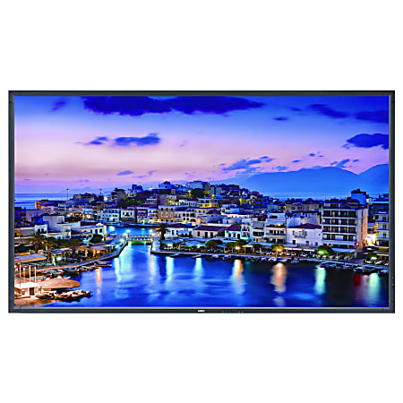 NEC Display 80" High-Performance LED Edge-lit Commercial-Grade Display w/Integrated Speakers
