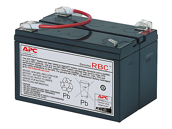 APC Replacement Battery Cartridge #3 - UPS battery - lead acid - black - for P/N: BK450, BK600, BK600C, BK650MC, PCNET