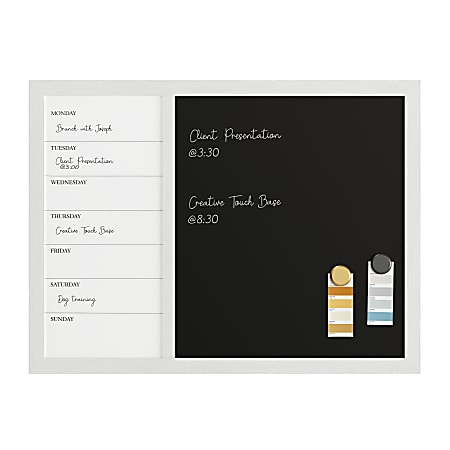Martha Stewart Everette Magnetic Weekly Calendar Dry