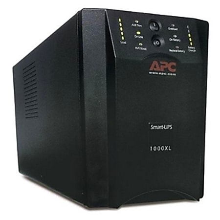 APC Smart-UPS XL 1000VA USB & Serial 120V- Not sold in CO, VT and WA - 1000VA - 9.6 Minute Full Load - 8 x NEMA 5-15R