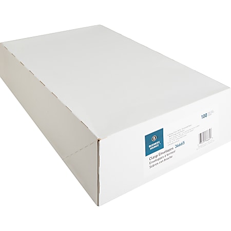 Business Source Heavy-duty Clasp Envelopes - Clasp - #97 - 10 Business Source Heavy-duty Clasp Envelopes - Clasp - #97 - 10