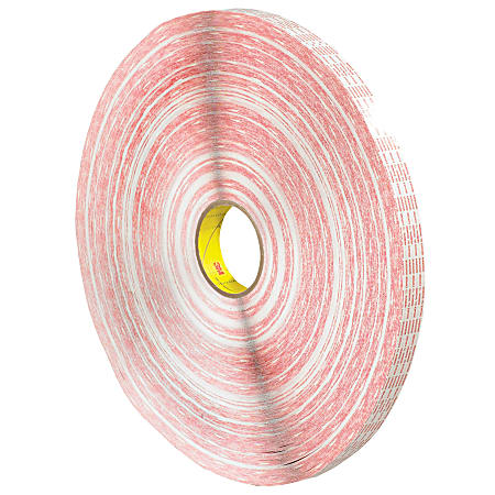 3M™ 476XL Double-Sided Extended Liner Tape, 3" Core, 0.75" x 540 Yd., Clear, Case Of 2