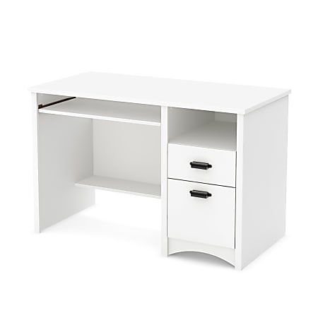 South Shore Gascony Desk, Pure White