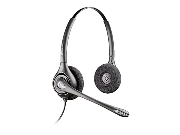Poly SupraPlus H261H - Headset - on-ear - wired - Quick Disconnect