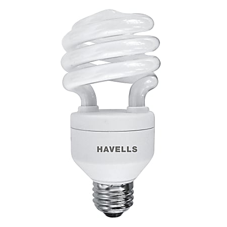 Havells USA Compact Fluorescent Dimmable Light Bulb, 20 Watts