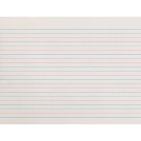 Sulphite Handwriting Paper, Dotted Midline, Grade 1, 5/8 x 5/16