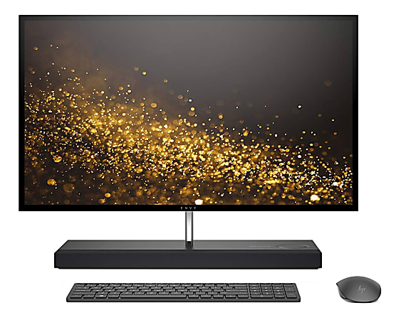 HP ENVY 27-b210 All-In-One PC, 27" Quad HD Touch Screen, Intel® Core™ i7 6-Core, 16 GB Memory, 1 TB SSD, Windows 10 Home