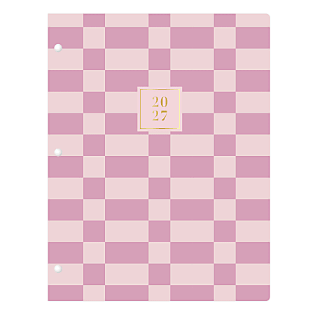 2027 Blue Sky Sophie Rose Monthly Planning Calendar, 8.5x11, Stapled, 158936