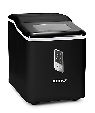 Igloo Automatic Self-Cleaning 26 Lb Ice Maker, Black