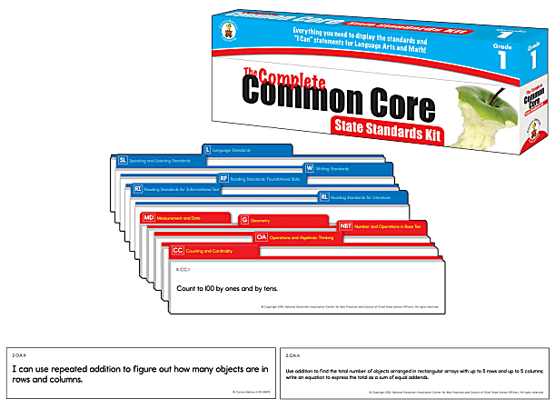 Carson-Dellosa Complete Common Core State Standard Kit, Grade 1