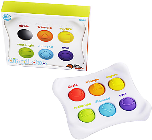 Fat Brain Toy Company Dimpl Duo, Multicolor