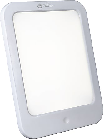 OttLite® Wellness Series ClearSun LED Light Therapy Lamp, 7-7/8"H, White