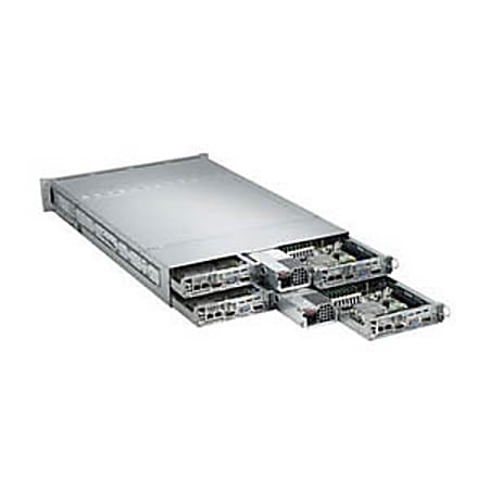 Supermicro A+ Server 2022TG-HTRF Barebone System - 2U Rack-mountable - AMD SR5670 Chipset - Socket G34 LGA-1944 - 2 x Processor Support - Black - 256 GB DDR3 SDRAM DDR3-1333/PC3-10600 Maximum RAM Support - Serial ATA/300 RAID Supported Controller