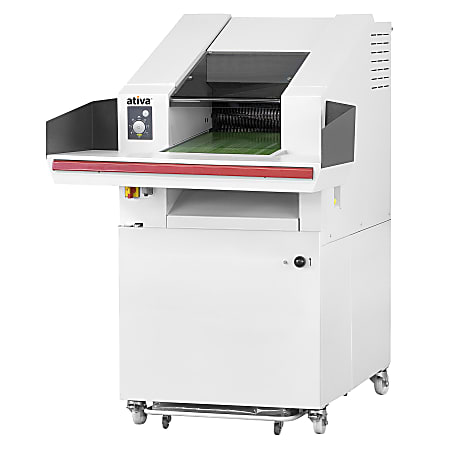 Ativa® 550-Sheet Cross-Cut Shredder, V500C Bundle White Glove Delivery