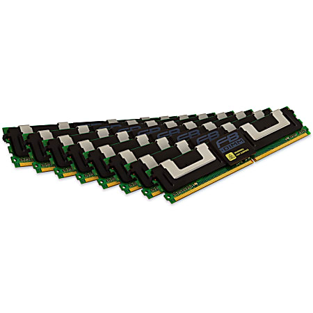 Kingston 64GB DDR2 SDRAM Memory Module - 64GB (8 x 8GB) - 667MHz DDR2-667/PC2-5300 - DDR2 SDRAM - 240-pin DIMM