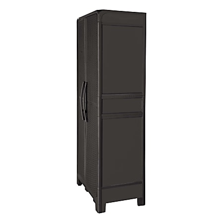 Inval Large 29 W Storage Cabinet Espresso Office Depot