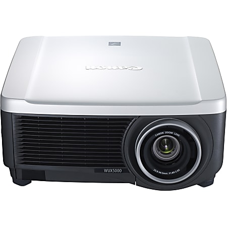 Canon REALiS WUX5000 LCOS Projector - 16:10 - 1920 x 1200 - 1080p - 3000 Hour Normal ModeWUXGA - 1,000:1 - 5000 lm - HDMI - VGA In - 3 Year Warranty