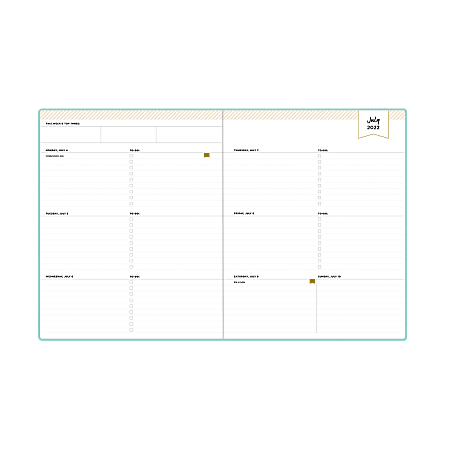 2019 Weekly and Daily Planner 
