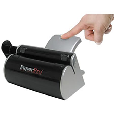 PaperPro® 2-Hole Punch, Black/Silver
