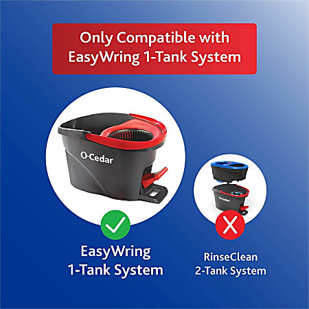 O-Cedar EasyWring Spin Mop Refill - MicroFiber - Multi - 1Each O-Cedar EasyWring Spin Mop Refill - MicroFiber - Multi - 1Each