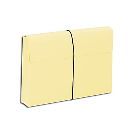 Smead® Color Expanding Wallets, 2" Expansion, Legal Size, Yellow, Box Of 10