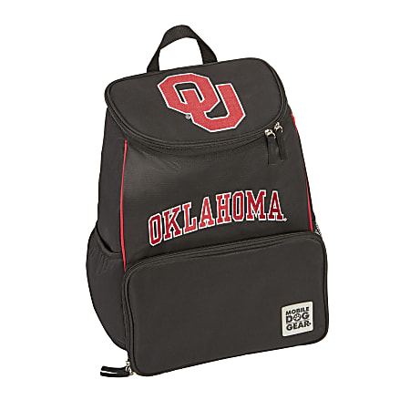 Overland Mobile Dog Gear NCAA Weekender Backpack, Oklahoma Sooners