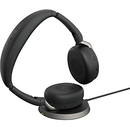 Jabra Evolve2 65 Flex Headset Stereo Wireless Bluetooth 98.4 ft 20