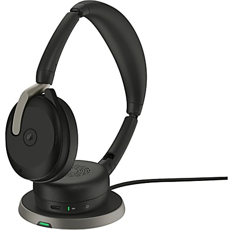 Jabra Evolve2 65 Flex Headset Stereo Wireless Bluetooth 98.4 ft 20
