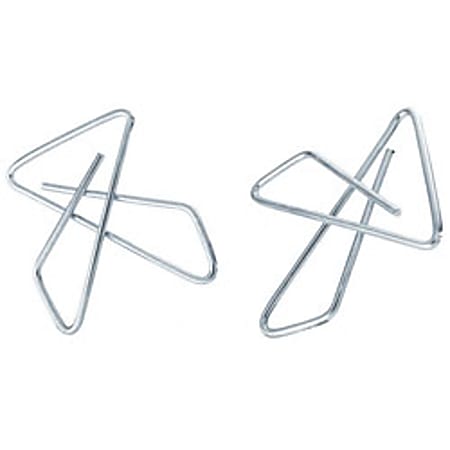Office Depot® Brand Ideal Clamps, 2 3/8", Silver, Box Of 12