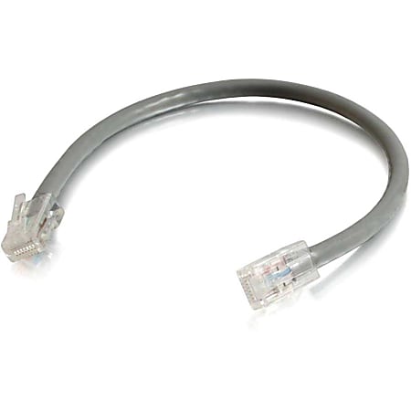 C2G-25ft Cat5E Non-Booted Unshielded (UTP) Network Patch Cable (25pk) - Gray