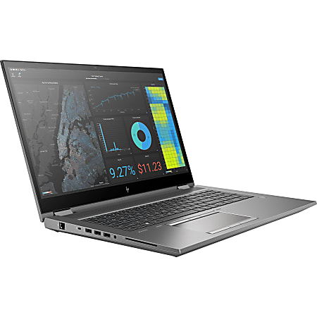HP ZBook Fury G7 17.3" Mobile Workstation - Intel Core i7 i7-10750H Hexa-core 2.60 GHz - 16 GB RAM - 512 GB SSD - Windows 10 Pro - NVIDIA Quadro T1000 with 4 GB, Intel UHD Graphics - 15.75 Hour Battery