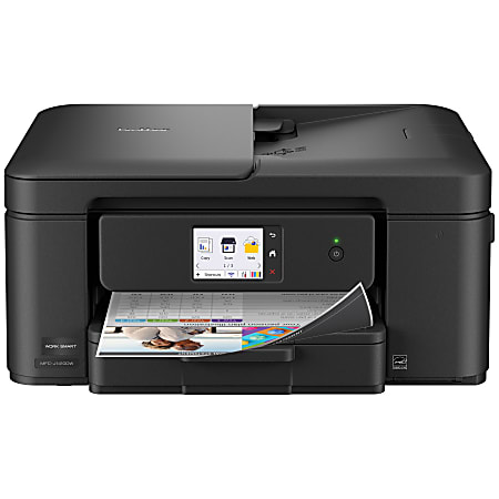 Brother Work Smart MFCJ1410DW Wireless Color Inkjet Printer, All-In-One Print/Scan/Copy, Best for home/small office