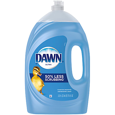 Dawn® Ultra Dishwashing Soap, Original Scent, 75 Oz Bottle, Case Of 6