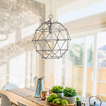 Hexagon hanging light cheap
