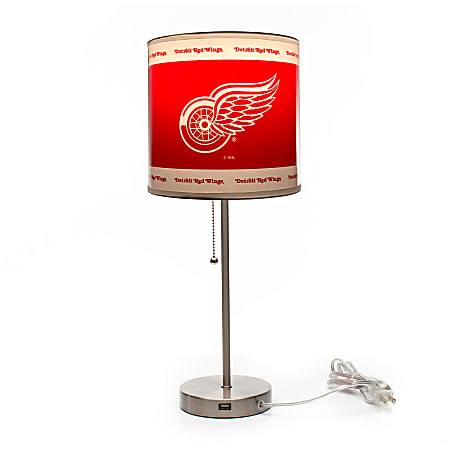 Imperial NHL Table Lamp, 19"H, Detroit Red Wings