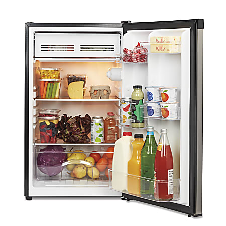 Cuisinart 4.4 Cu Ft Large Refrigerator, Stainless Steel