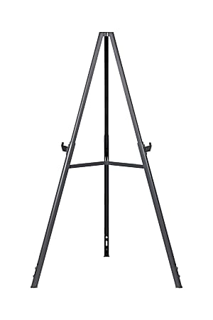 Office Depot Brand Presentation Easel 35 12 65 H Black With Chart Holder -  Office Depot